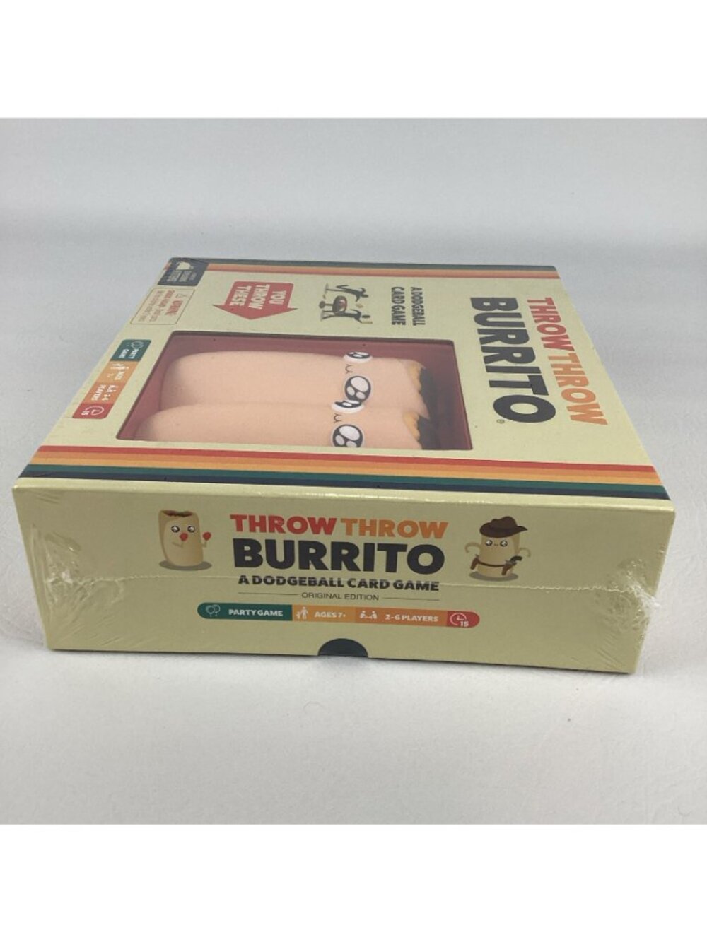 Throw Throw Burrito Dodgeball Card Game Exploding Kittens Family Party Game New - Picture 6 of 6